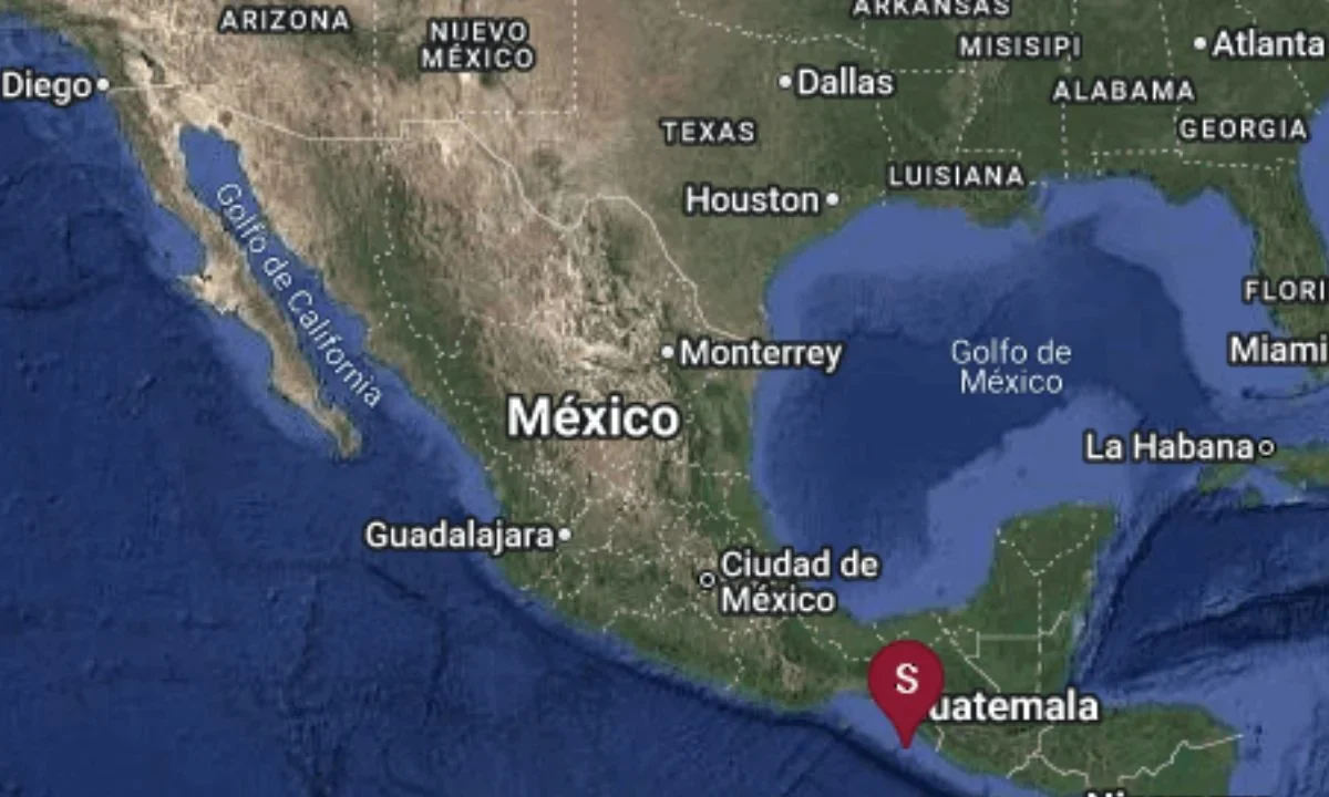 Sismo de 6.8 sacude Chiapas; se percibe en CDMX