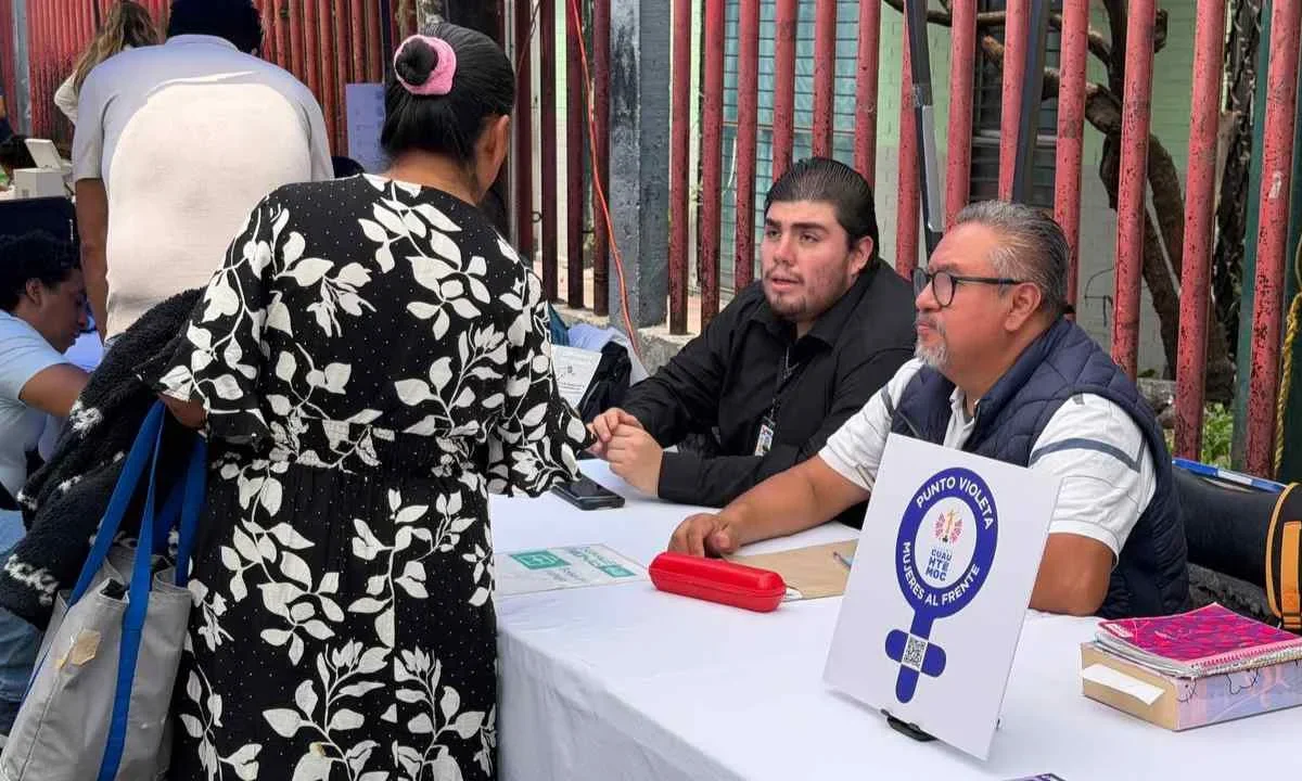 Súmale Vecinal lleva atención médica y servicios gratuitos en la alcaldía Cuauhtémoc.