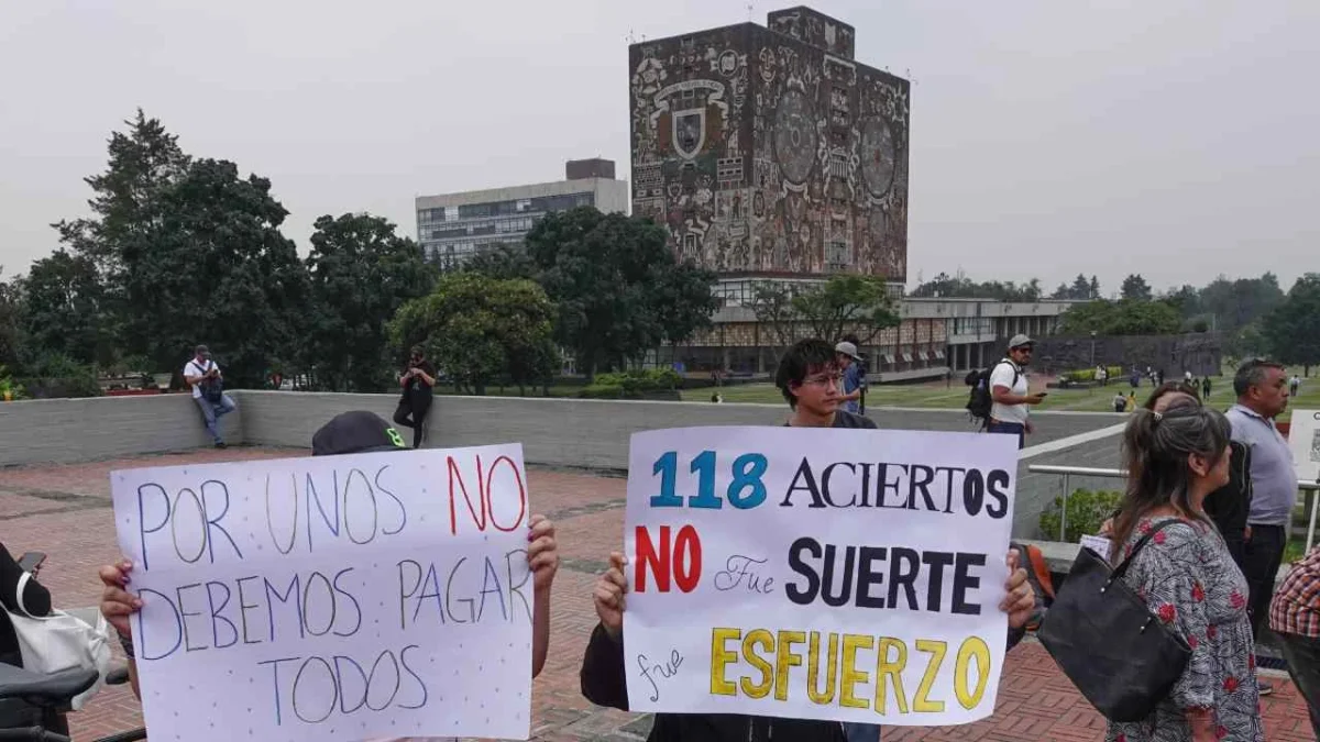 La UNAM dará recomendación del proceso de ingreso esta semana.