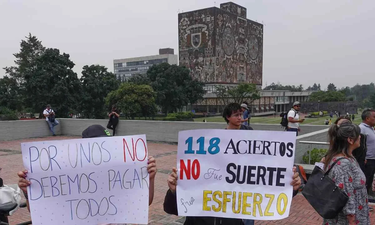 La UNAM dará recomendación del proceso de ingreso esta semana.