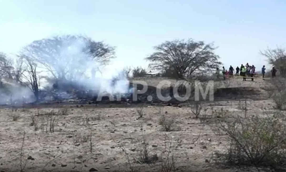 13 muertos, el saldo que dejó la caída de una avioneta cerca de las Líneas de Nasca en Perú.