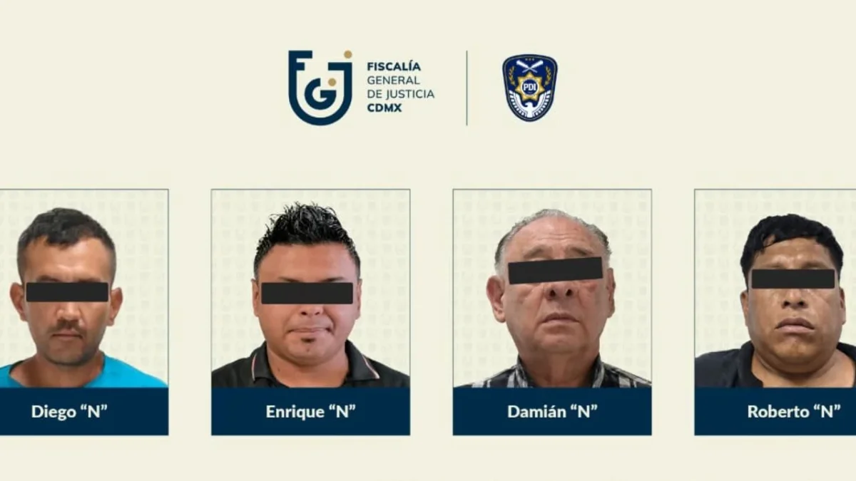 A proceso, 4 hombres investigados por despojo en CDMX