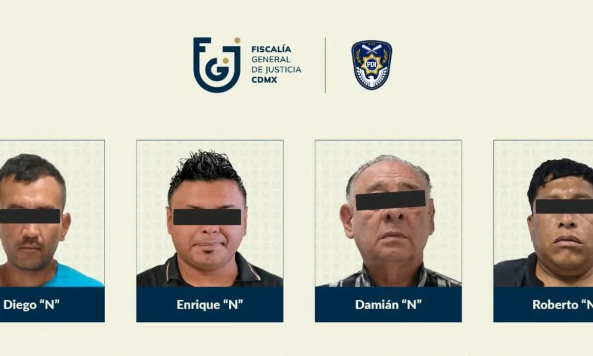 A proceso, 4 hombres investigados por despojo en CDMX