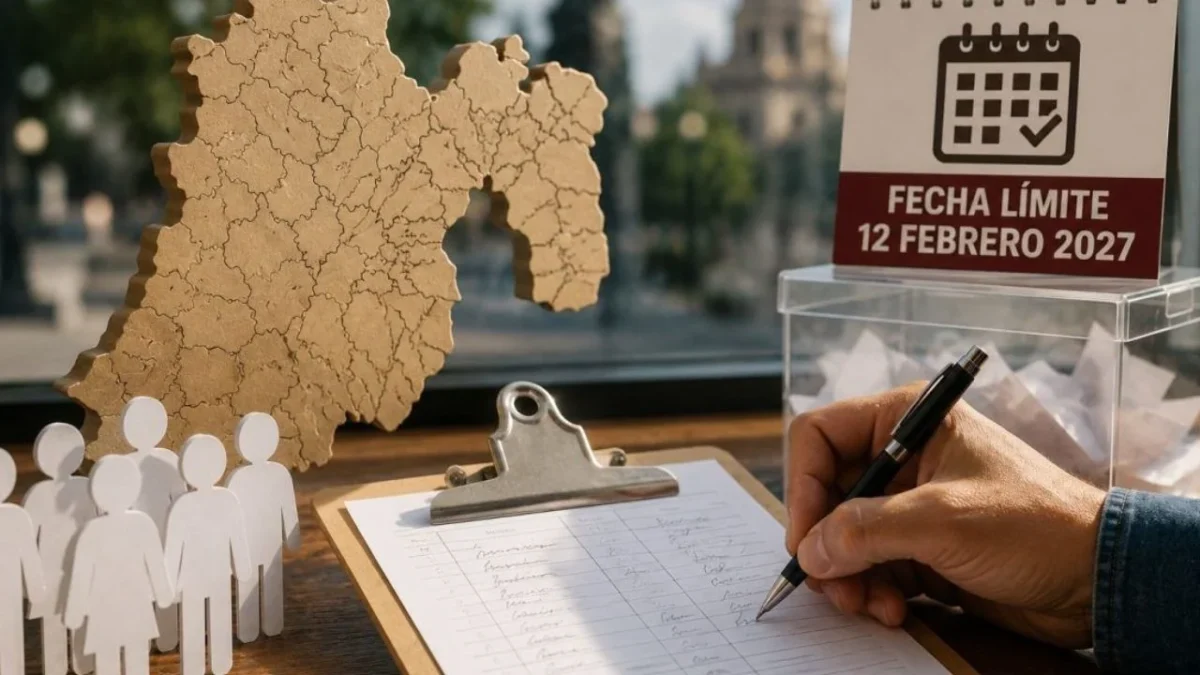Arrancará proceso electoral en Edomex este 15 de septiembre