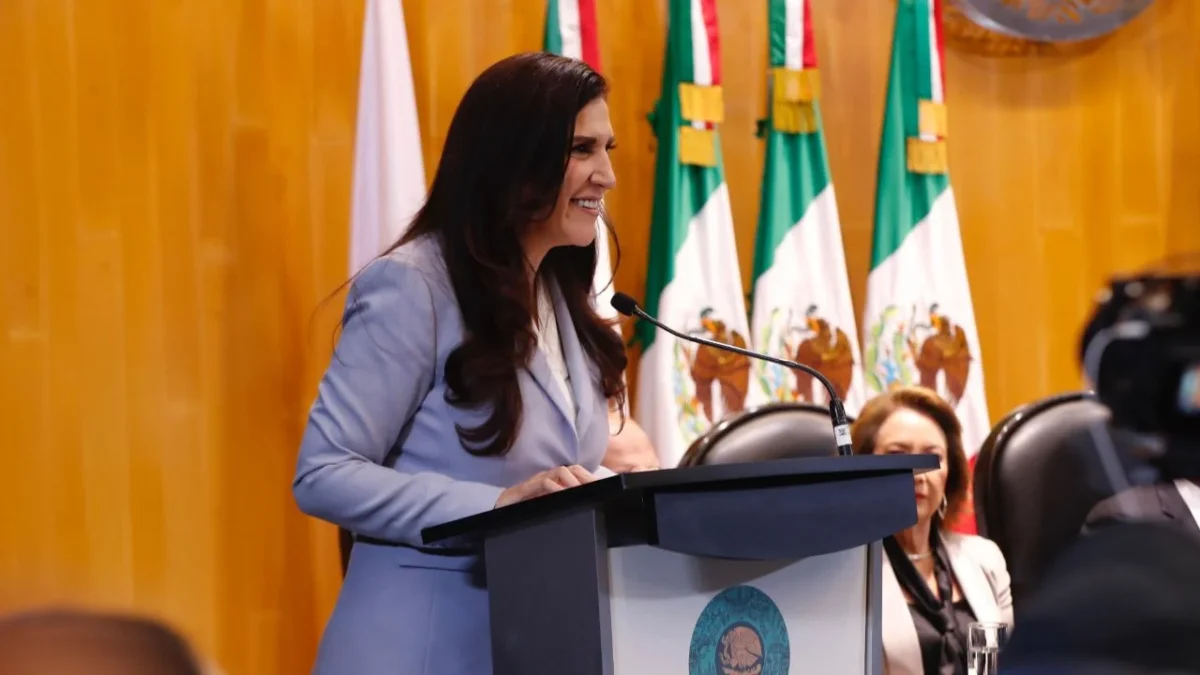 Kenia López afirmó que cumplió con principios que se comprometió a su cargo, al conducirse con respeto, institucionalidad y pluralidad.