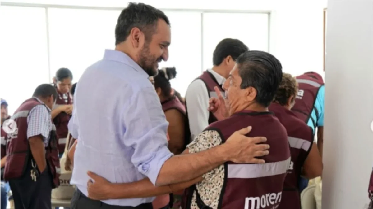 Andy López Beltrán negó que sus recorridos por las casas del sexto distrito de Tabasco se traten de actos anticipados de campaña.