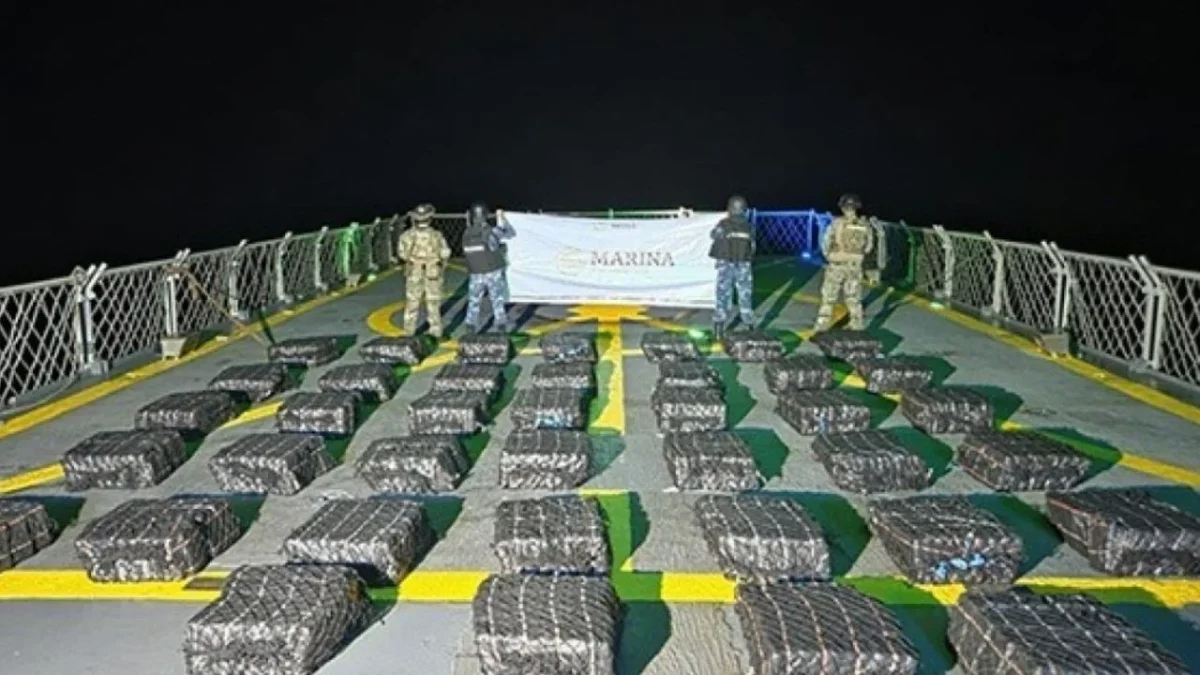 Semar decomisa más de una tonelada de cocaína y detiene a seis en Acapulco