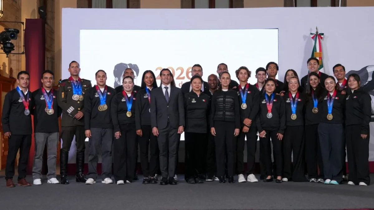 La presidenta Claudia Sheinbaum informó que se premiará cada una de las medallas obtenidas en Santo Domingo 2026.