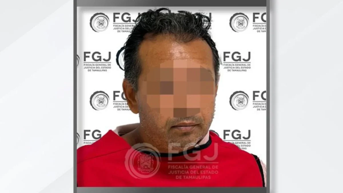 La Fiscalía de Tamaulipas anunció la detención de Sirenio ‘N’ por presunta violación de su hijastra, niña de 11 años que quedó embarazada.