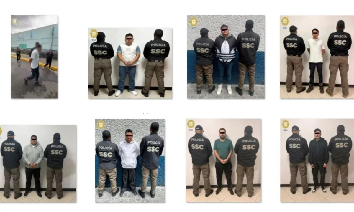 SSC y FGJ detuvieron a siete hombres posiblemente relacionados con 13 robos a casa habitación en CDMX.