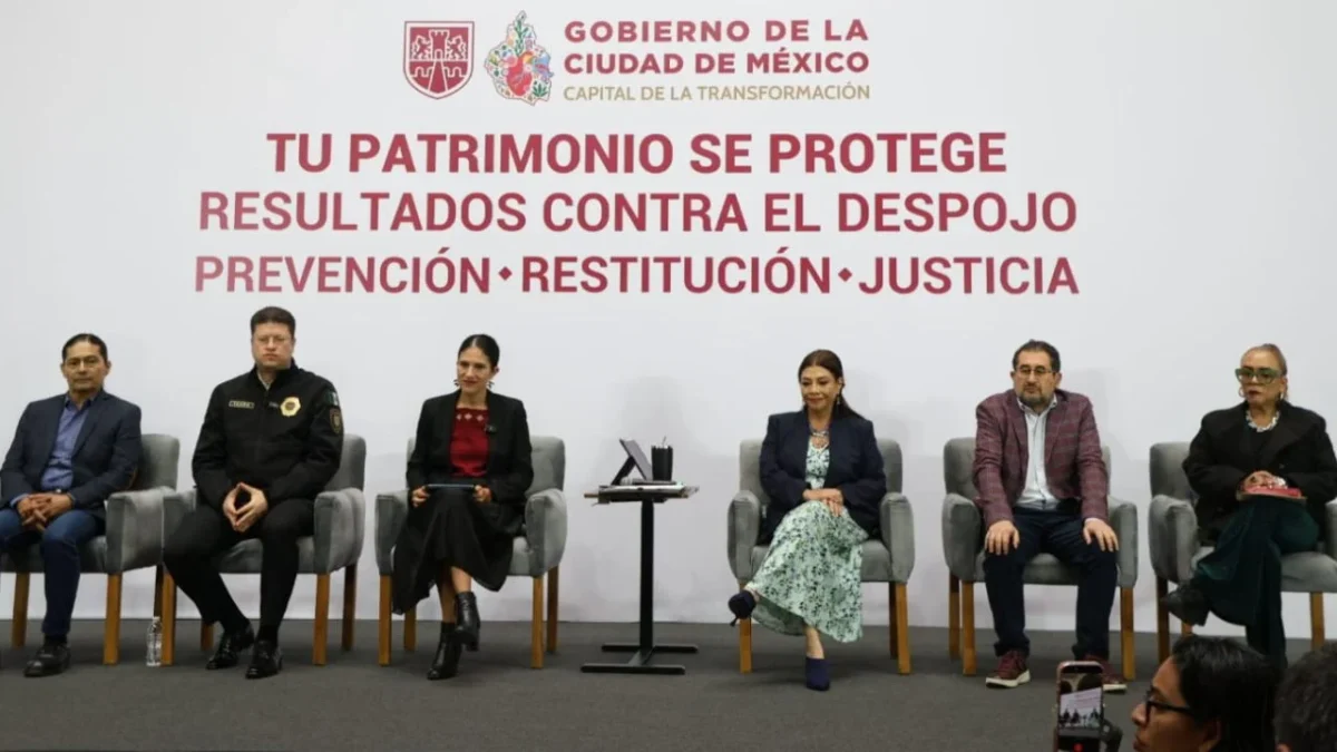 Para combatir la comisión del delito de despojo, el Gobierno CDMX ofrecerá a los ciudadanos asesoría jurídica gratuita.