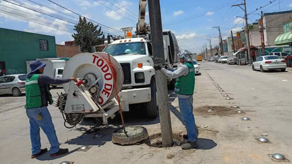 El CEA de SLP realiza acciones preventivas ante lluvias para reducir riesgos de inundación.