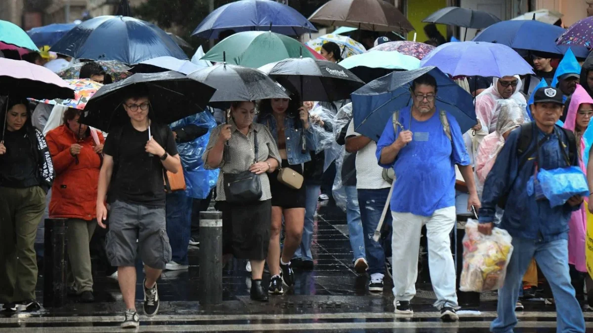 ¡Alerta por lluvias! Clima hoy trae tormentas y calor intenso en México