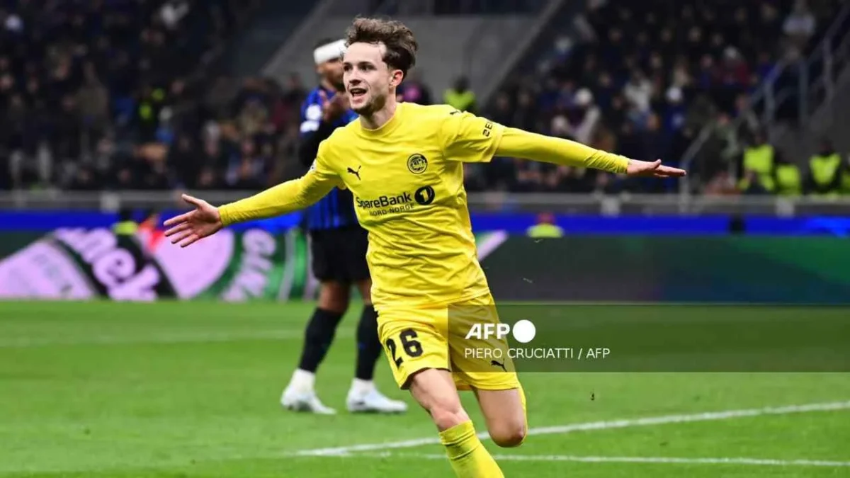El equipo noruego Bodo/Glimt se clasificó este martes a la Champions League.