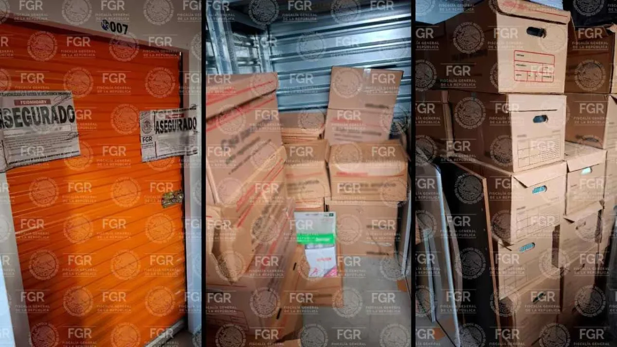 La FGR dio a conocer que hallaron documentos ligados a Ernesto Ruffo y el huachicol fiscal.