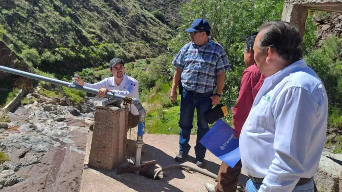 El Gobierno de SLP mejora eficiencia del Sistema de Agua de Real de Catorce.