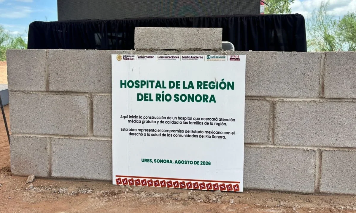 Esto forma parte de las acciones de salud del Plan de Justicia para Cananea, busca resarcir los daños ocasionados por contaminación del río Sonora.