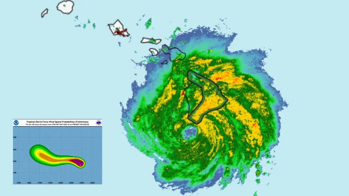 El NHC emitió advertencia para la isla mayor, que no experimenta el impacto directo de un huracán desde hace 155 años, por deslizamientos.