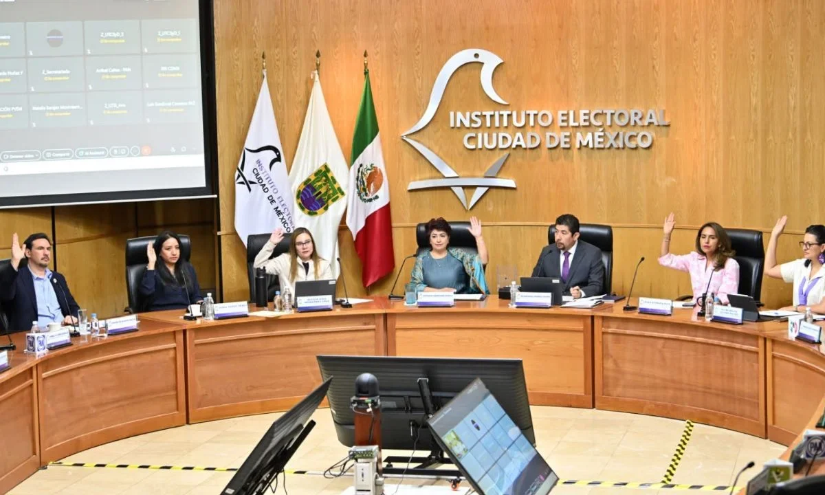 El Consejo General del IECM aprobó formalmente la convocatoria para participar en el proceso electoral de Ciudad de México.