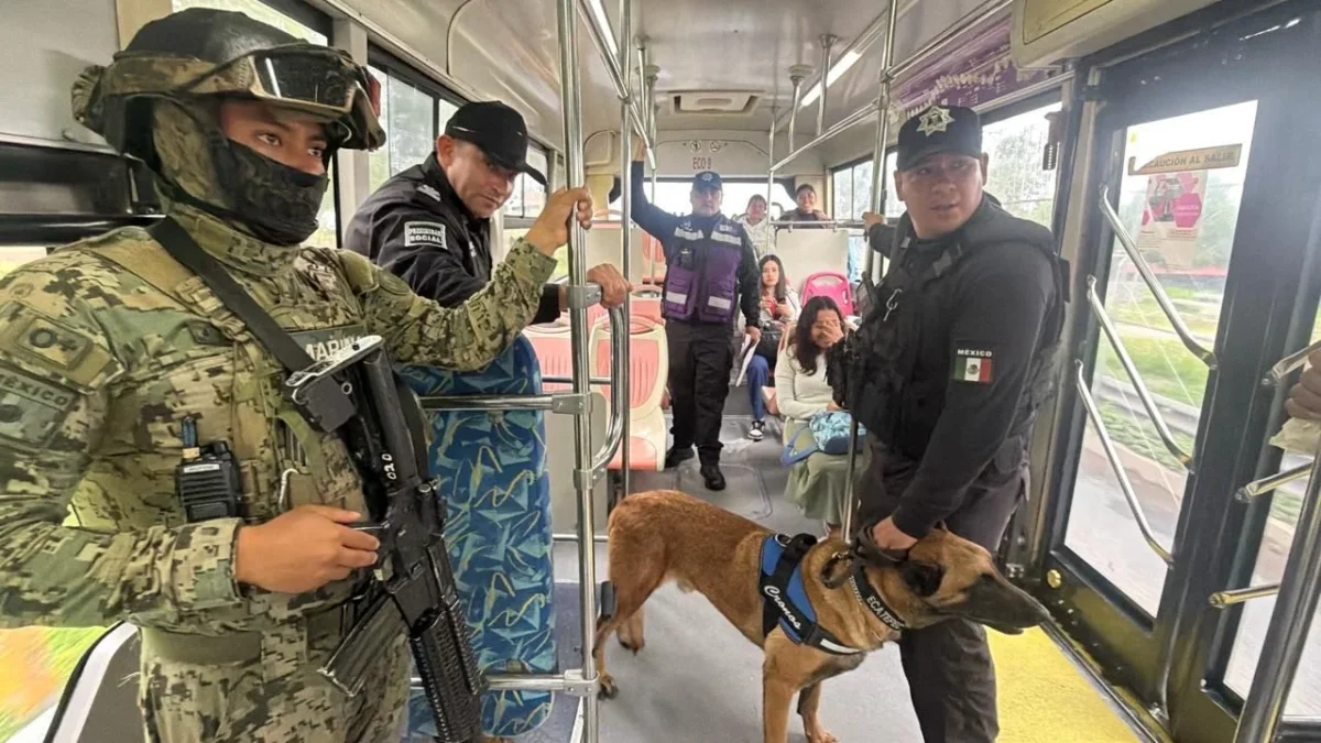 El Operativo Usuario Seguro en Ecatepec busca reducir delitos de alto impacto a bordo del Mexibús y prevenir agresiones a mujeres.