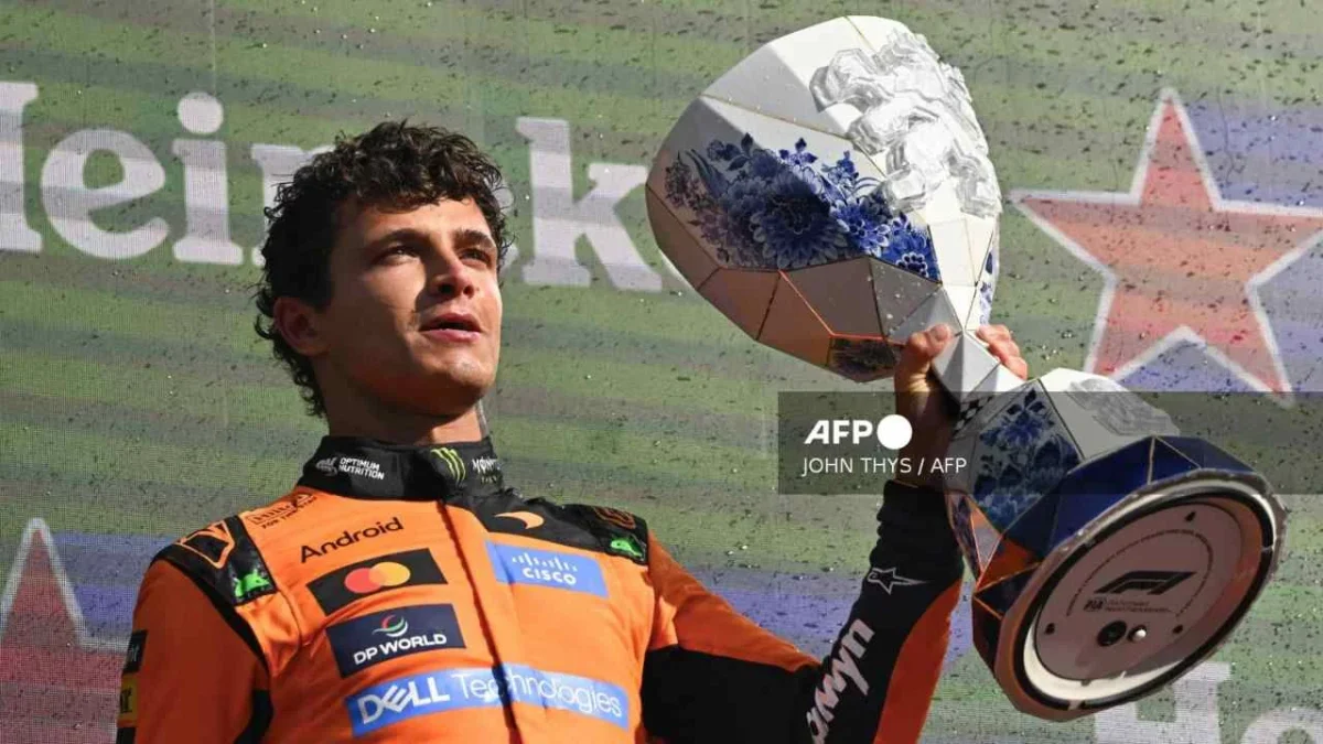 El piloto británico, Lando Norris, renovó hasta 2030 con la escudería McLaren.