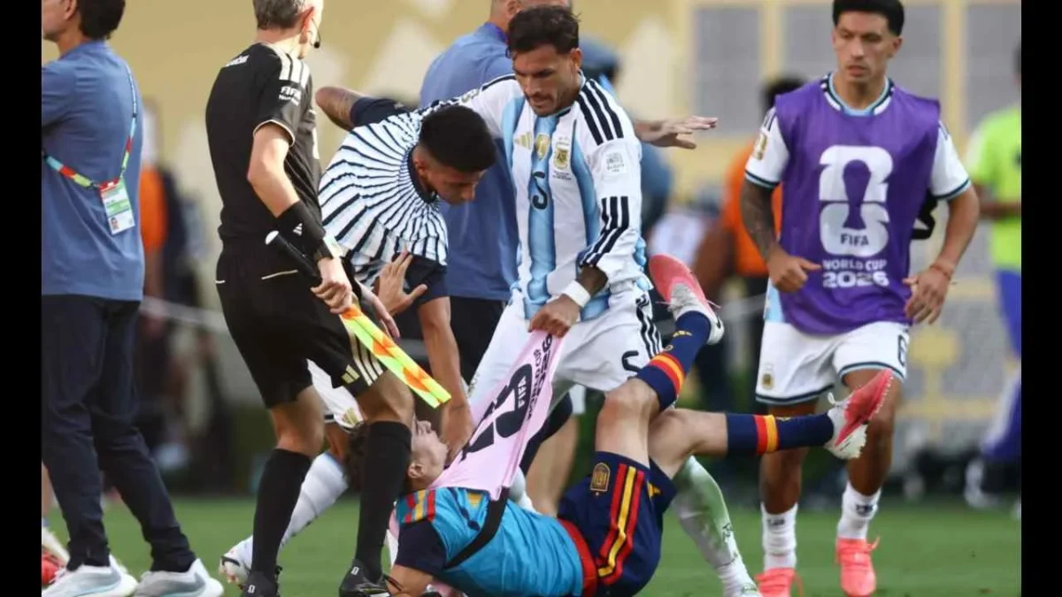 El argentino Leandro Paredes consideró "exagerado" el castigo de la FIFA por los incidentes en la final del Mundial 2026.