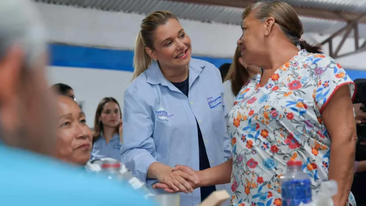 Maru Campos acudió al Cerenam de Creel, Bocoyna, como parte de su “Ruta Chihuahua”.