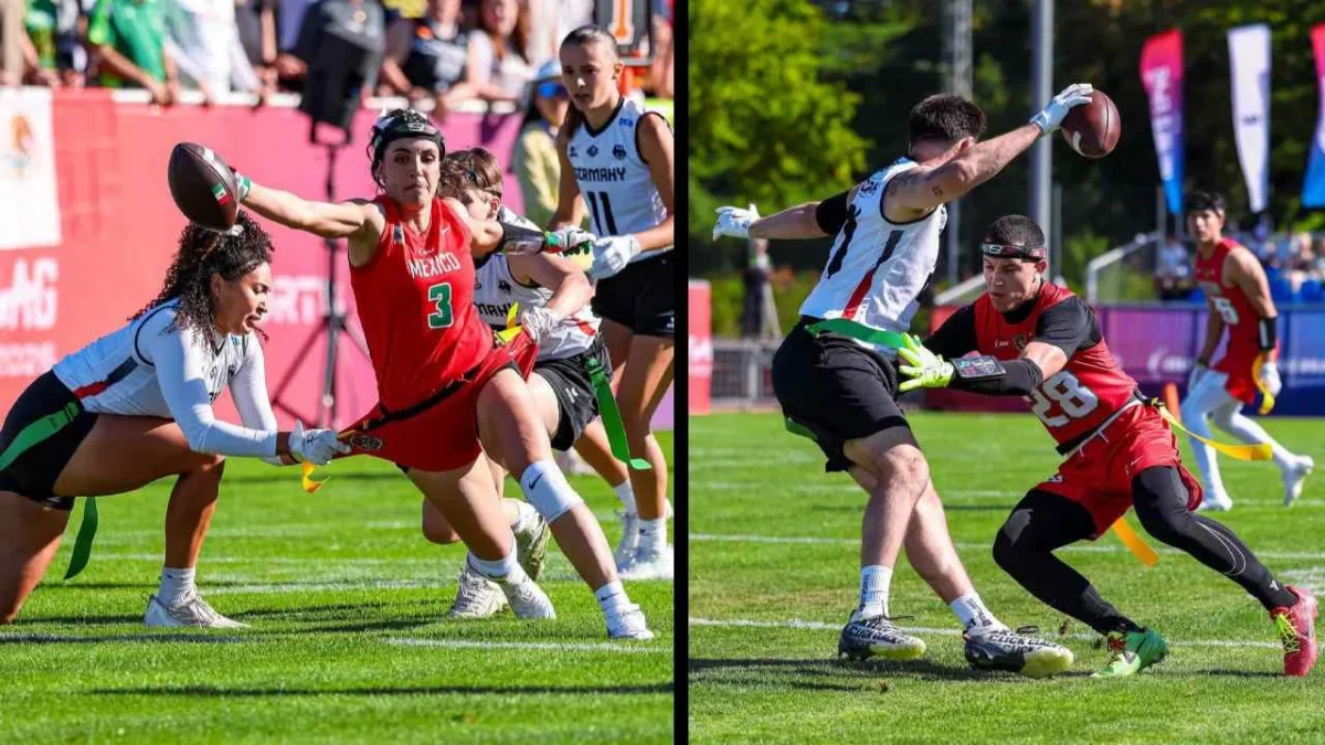 México logra gran debut en Mundial de Flag Football varonil y femenil.