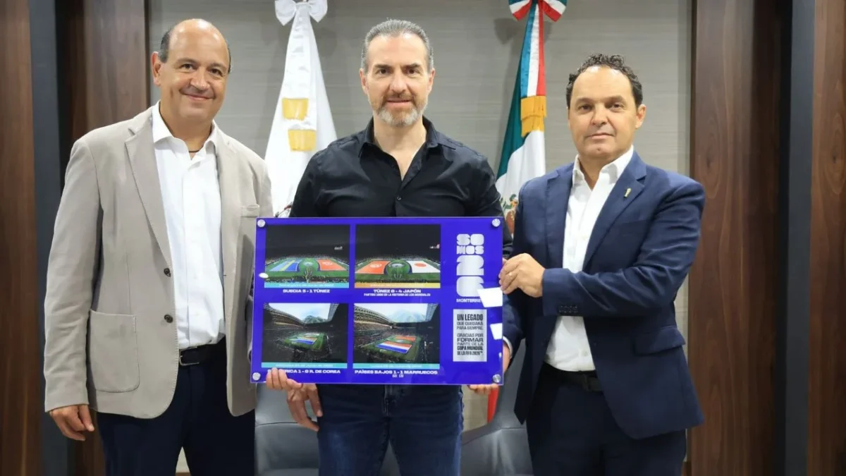 El Gobierno de Monterrey recibió reconocimiento por la organización, coordinación y participación ciudadana durante la jornada mundialista.