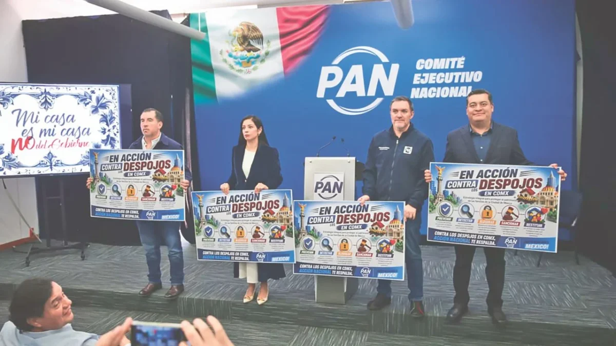 El Gobierno de la CDMX debe revisar su estrategia y supervisar que sus instancias no estén involucradas en el delito de despojos, pidieron los legisladores del PAN.