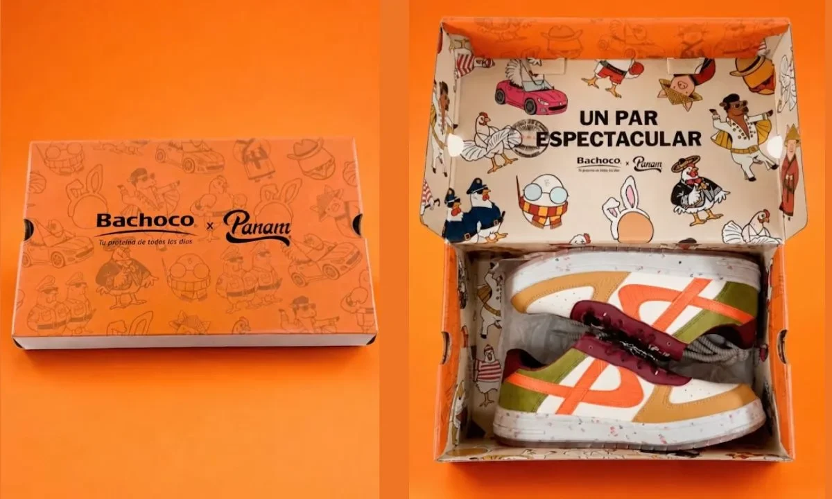 El proyecto entre Panam y Bachoco tardo al menos dos años en materializarse en el nuevo modelo 'Meztli Bachoco Unisex', ya a la venta.