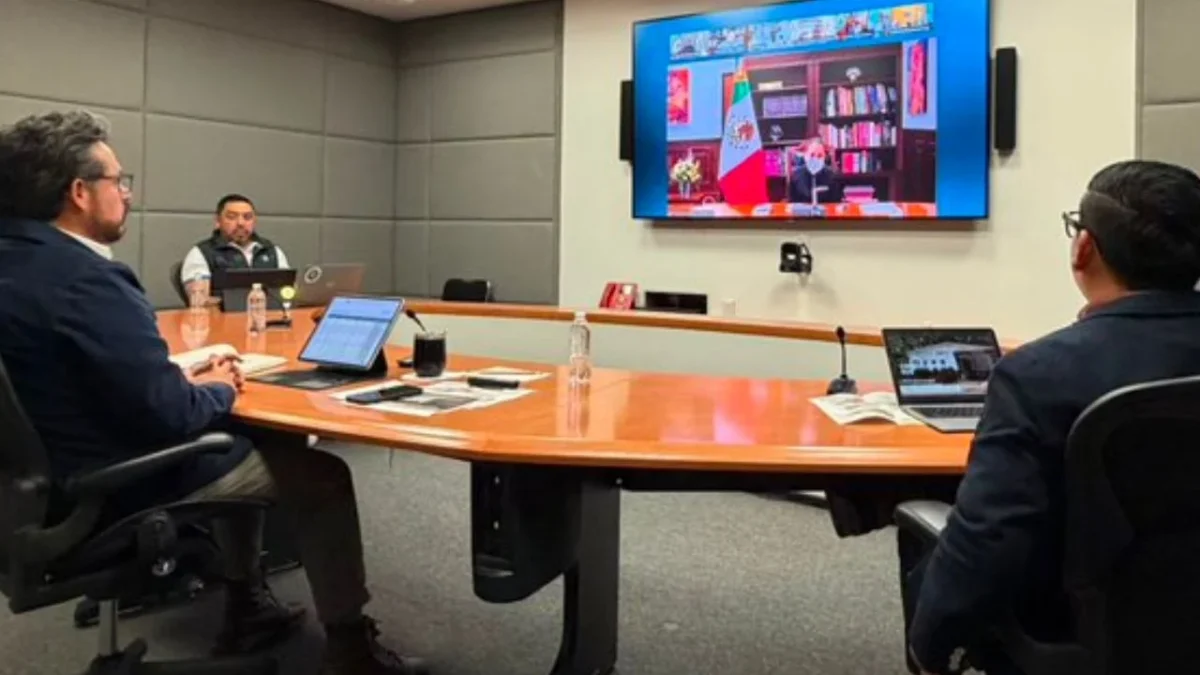 Sheinbaum sostuvo una reunión virtual con Zoé Robledo y gobernadores