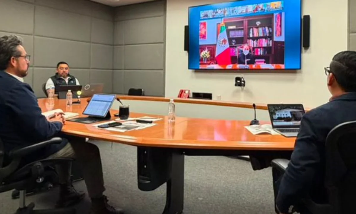 Sheinbaum sostuvo una reunión virtual con Zoé Robledo y gobernadores