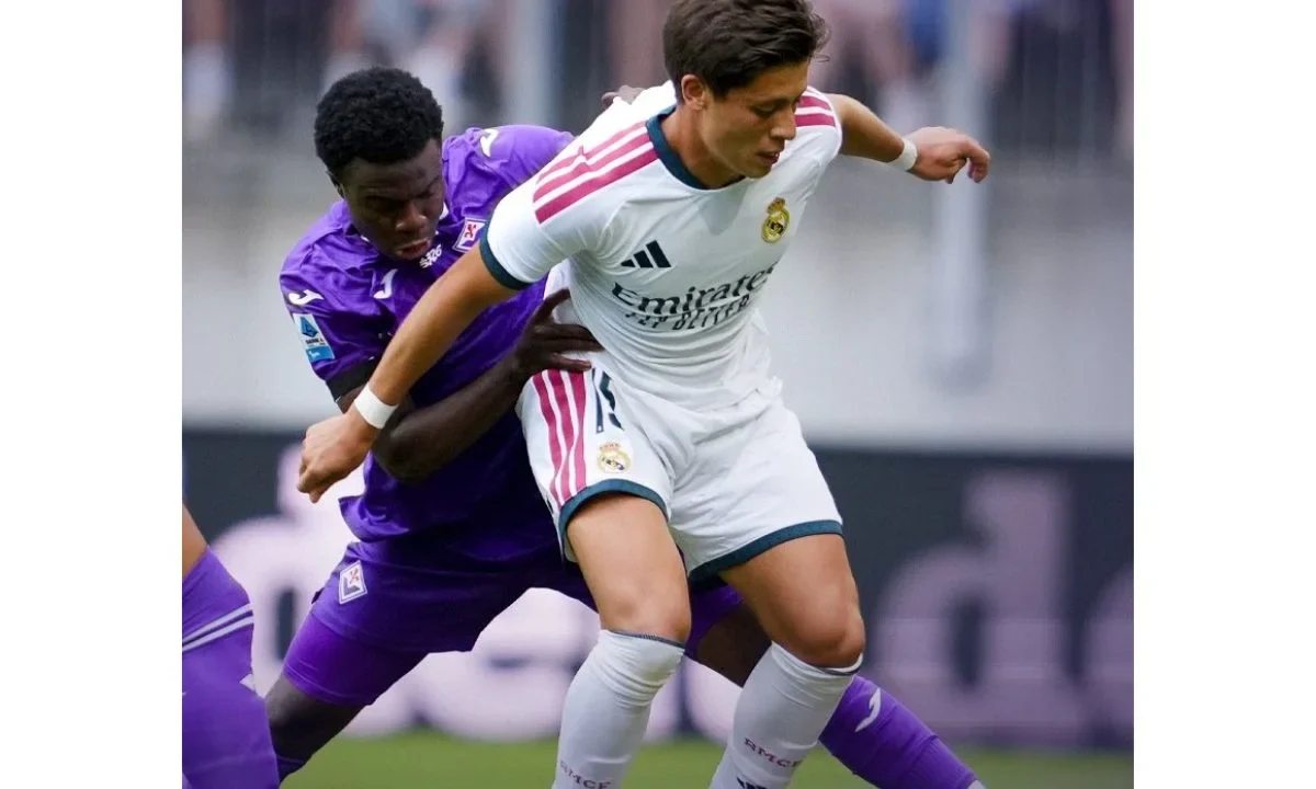 El Real Madrid igualó 2-2 ante la Fiorentina en Klagenfurt, Austria, durante su primer partido amistoso de la pretemporada 2026-2027