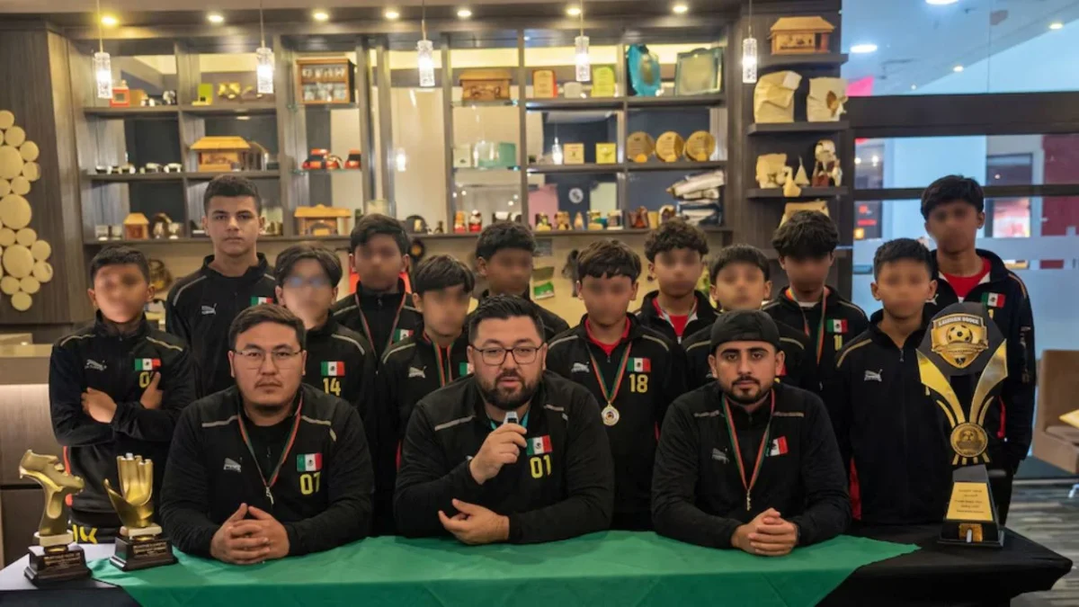 Al menos 35 personas de un equipo de futbol infantil de Tijuana, se encuentran a salvo en Colombia, tras el terremoto de 7.4 del lunes.