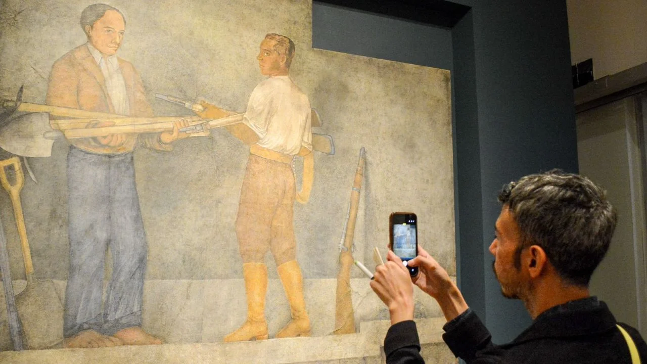 Reconocen valor de Roberto Montenegro con muestra en Bellas Artes