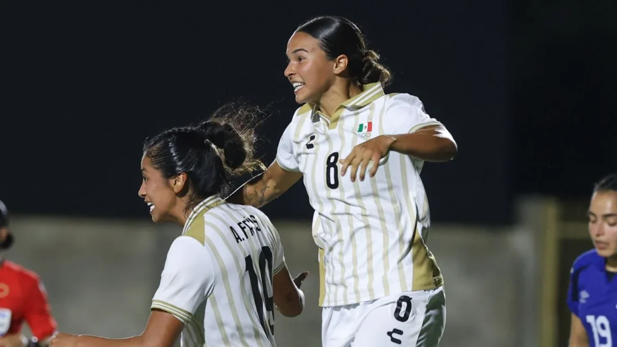 La Selección Mexicana Femenil Sub-23 logró derrotar 4 por 1 a El Salvador para asegurar una medalla en los Juegos Centroamericanos 2026.