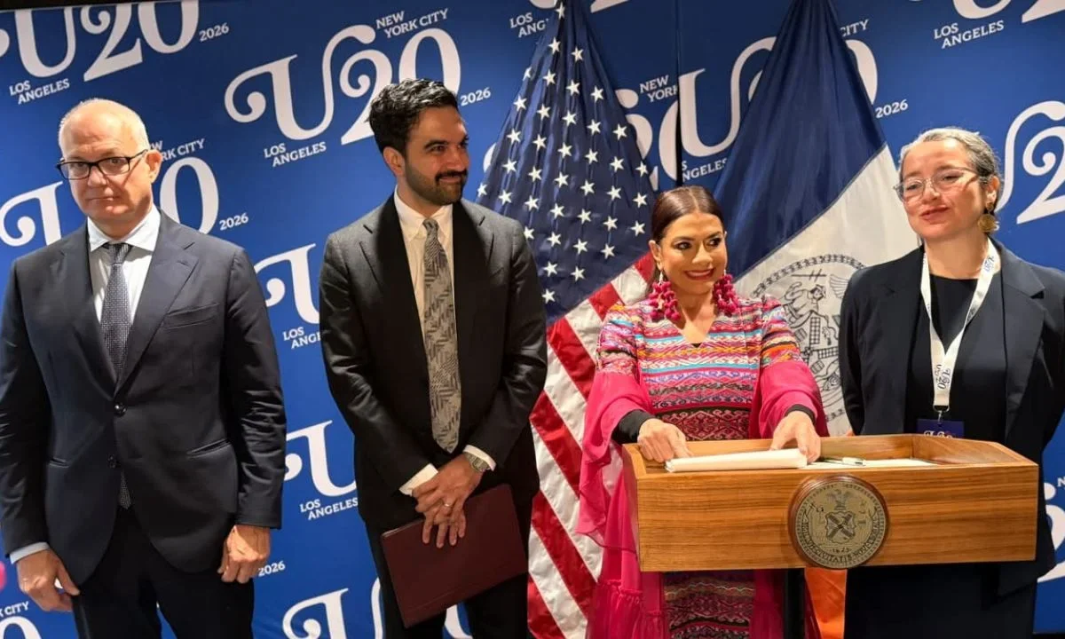 Alcalde de Nueva York elogia Utopías de CDMX como 'modelo inspirador'