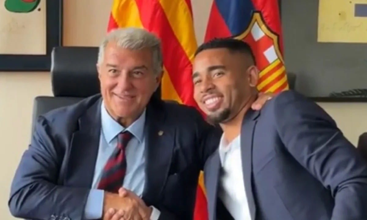 Barcelona hace oficial el traspaso de Gabriel Jesús