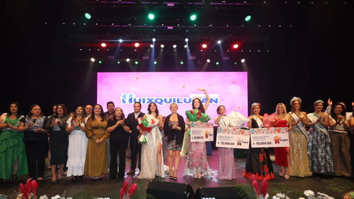 Camila Stephany Rangel Valencia es coronada como 'señorita fiestas patrias Huixquilucan 2026'