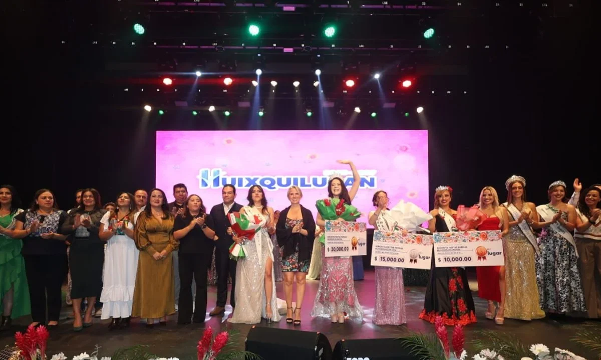 Camila Stephany Rangel Valencia es coronada como 'señorita fiestas patrias Huixquilucan 2026'