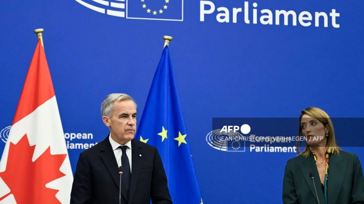 Canadá y la UE celebran alianza pese a las amenazas de Trump