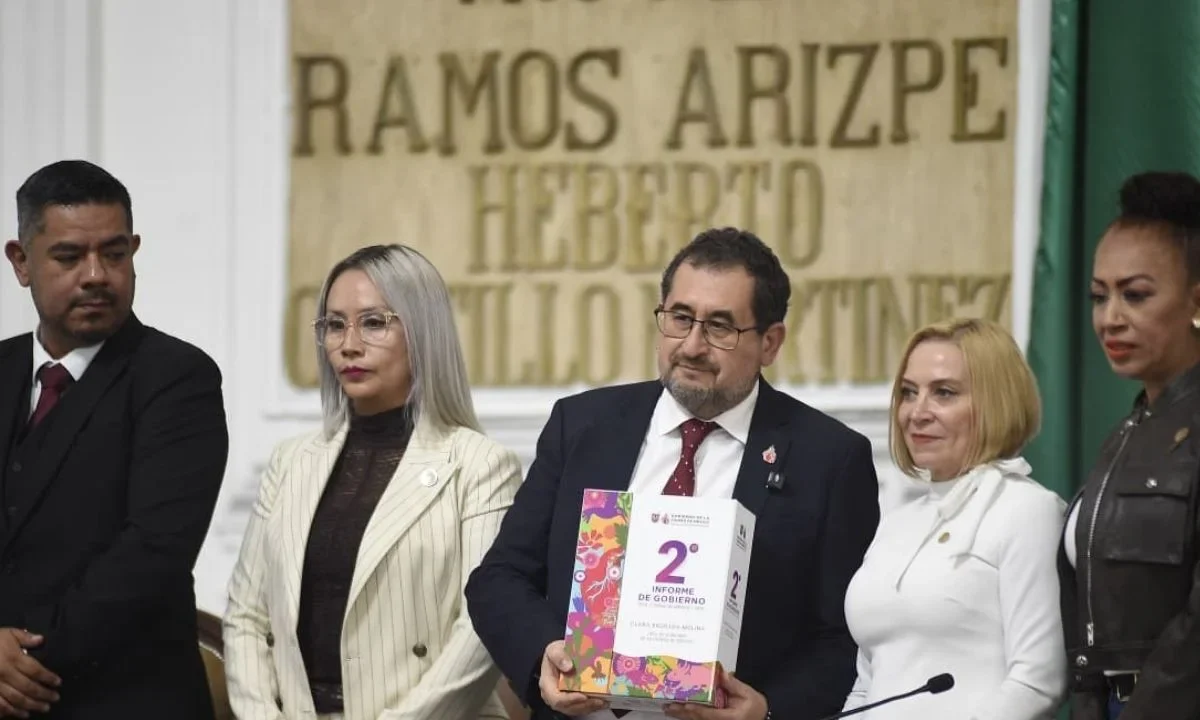 Congreso CDMX recibe Segundo Informe de Gobierno de Brugada