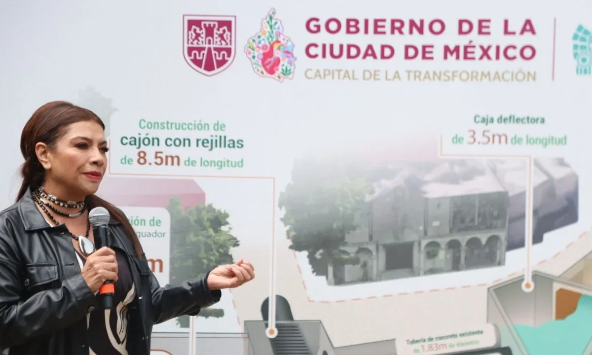 Destina CDMX 54 mdp a 24 obras de agua y drenaje en Magdalena Contreras