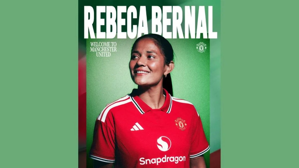 Manchester United hace oficial el fichaje de Rebeca Bernal