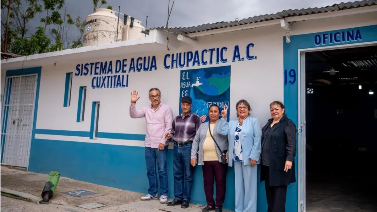 Nuevo pozo abastecerá de agua potable a la comunidad de Cuxtitali
