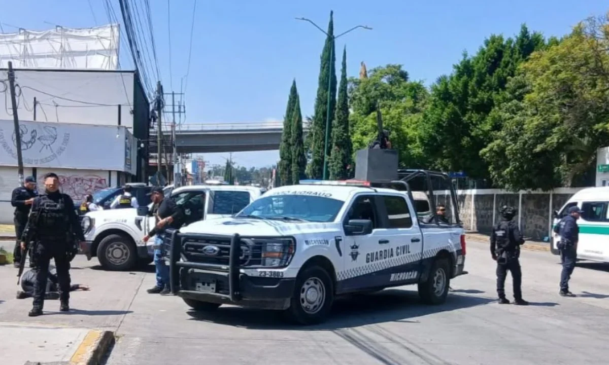 La SSP informó que abatió en Morelia a Rafael “N”, alias 'El Mansito' y/o 'El Jocker', relacionado con el delito de extorsión.