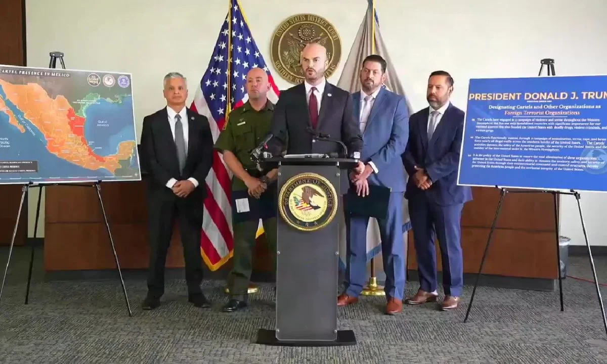 EU acusó a José Ángel Flores-Flores, mexicano originario de Reynosa, por proporcionar apoyo material al Cártel del Golfo,