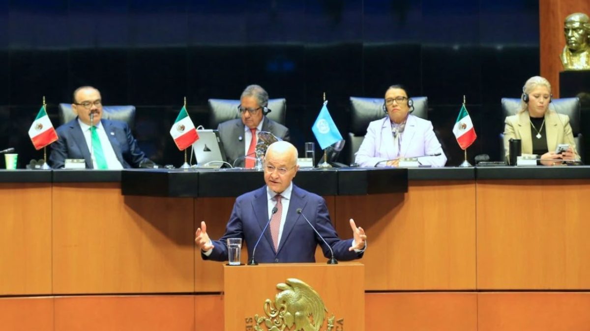 Barham Salih destacó los resultados de programas de integración en México que permiten a los refugiados incorporarse a la vida productiva.