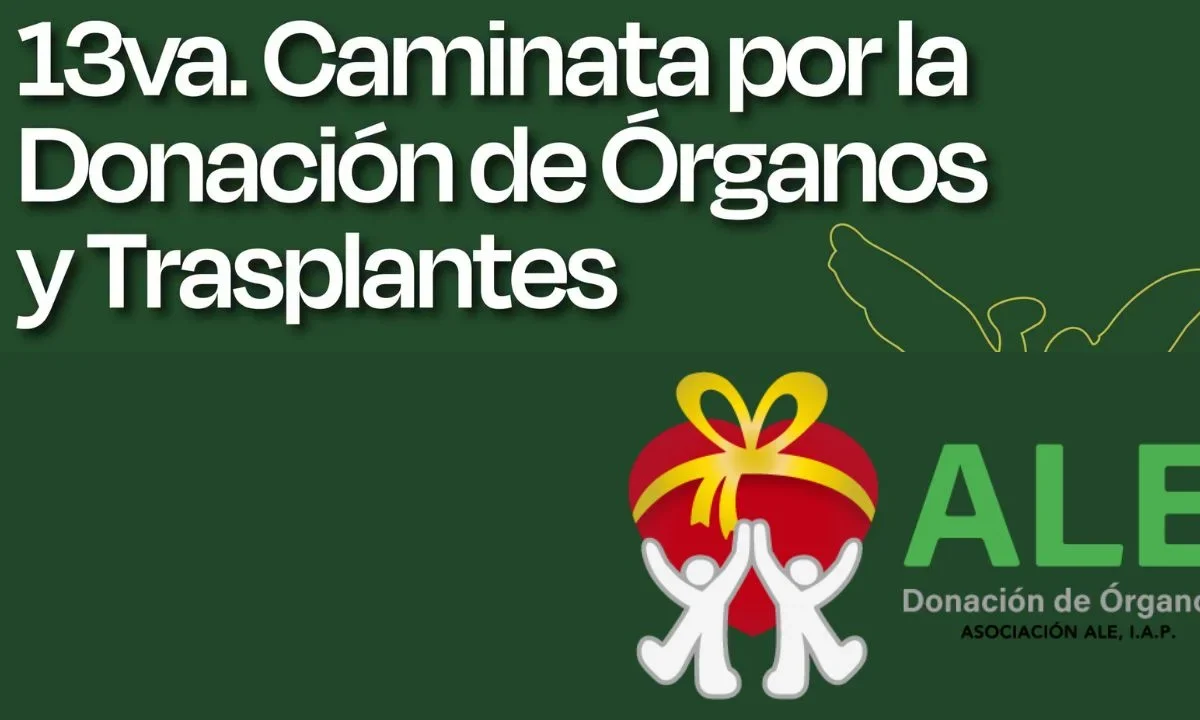 La Asociación ALE lanzó la invitación a la 13ª Caminata por la Donación de Órganos y Trasplantes que se realizará el próximo 20 de septiembre